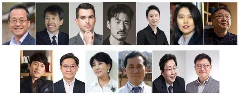 상단 좌부터 최재천, 공우석, 제임스 후퍼, 전범선, 김상균, 강유정, 강헌, 하단 좌부터 박성준, 유성호, 유인경, 정상훈, 홍춘욱, 홍익희 (출연일자순) 2021.07.30 (출처:KBS)