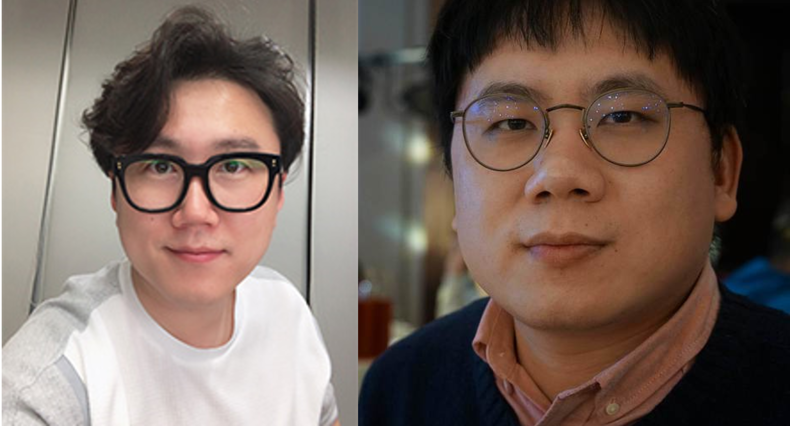 (왼쪽부터)KAIST 전기및전자공학부 정명수 교수, KAIST 전기및전자공학부 장 지에 박사후 연구원 2021.08.02 (출처:KAIST)
