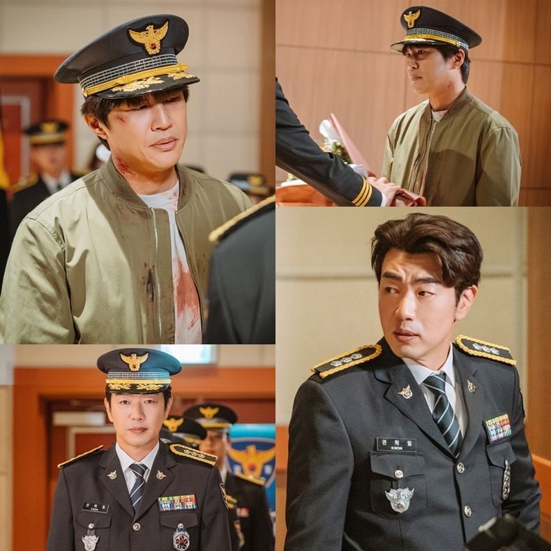 KBS '경찰수업' 차태현-이종혁, 같은 공간 속 다른 분위기 2021.08.03 (출처:KBS)