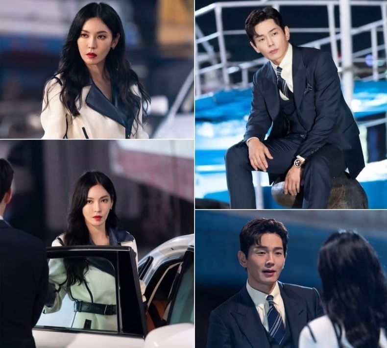  SBS 펜트하우스3' 김소연X온주완, ‘부둣가 은밀 만남’ 현장 포착 2021.08.12 (출처:SBS)