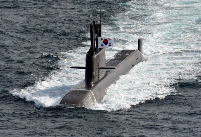 도산안창호함 항해 모습 2021.08.13 (출처:대한민국해군)