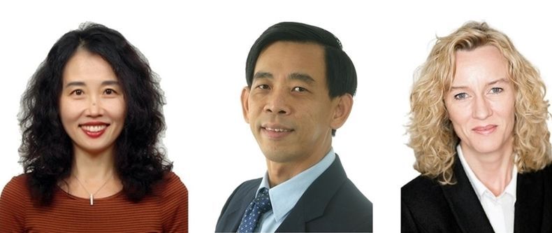국제 공동 연구진 대표 사진 (좌측부터) 김소영 KPC4IR 센터장, 고찬기 싱가포르국립대 리스크공공이해연구소장, 트레이시 브라운 센스 어바웃 사이언스 소장. 2021.08.17 (출처:KAIST)