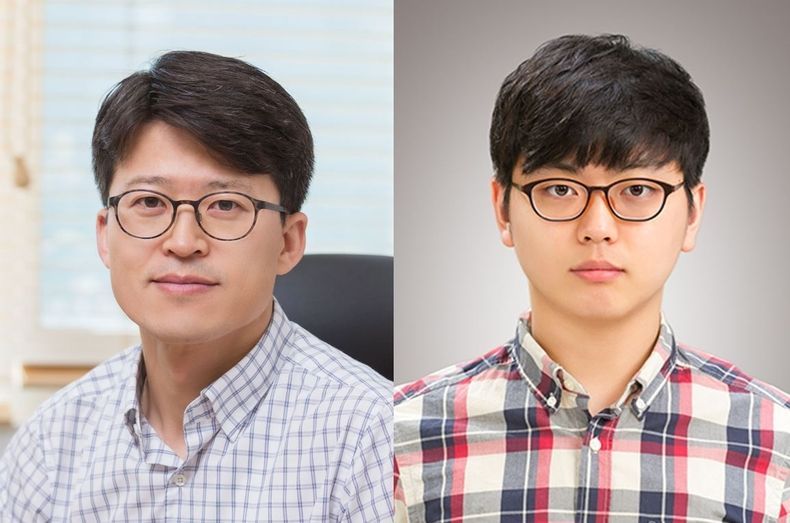 (왼쪽부터) 포스텍 화학과 류순민 교수, 통합과정 구성현 씨 2021.08.17 (출처:POSTECH)