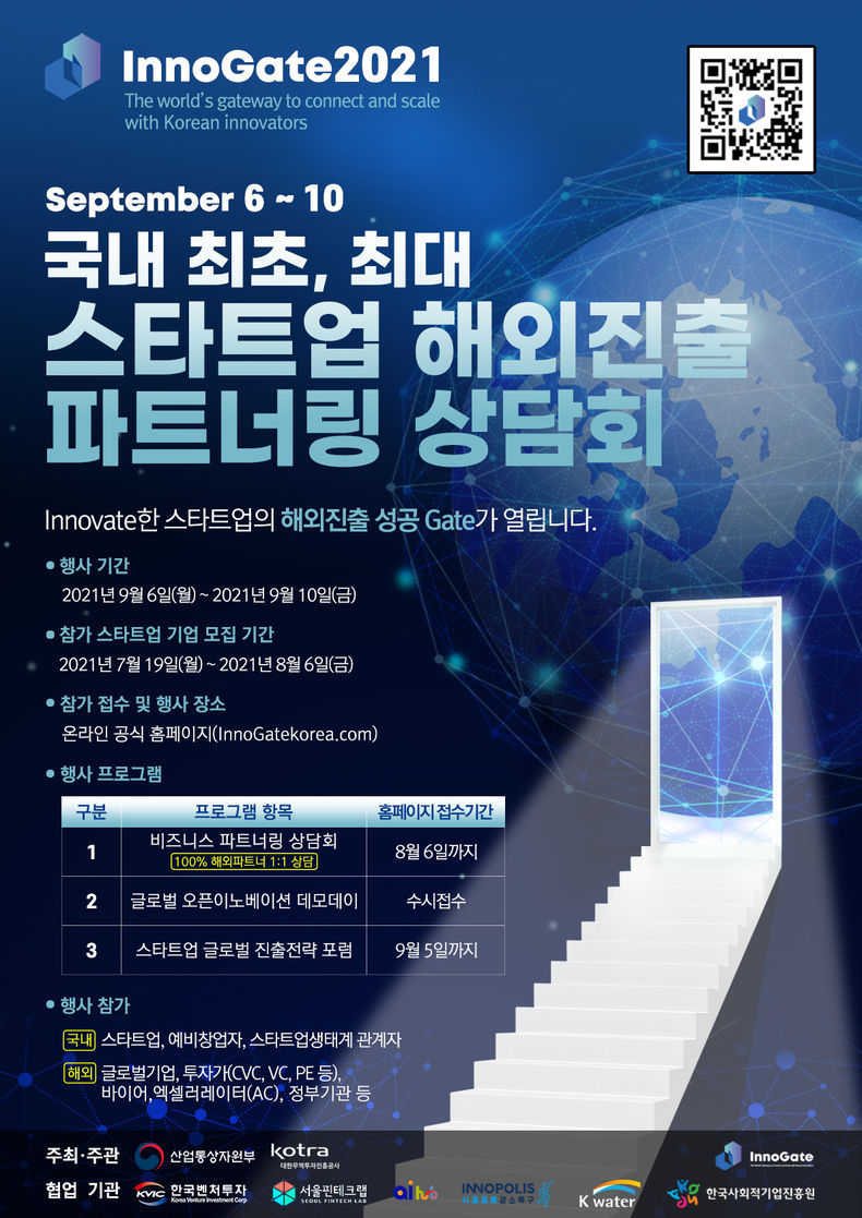 이노게이트 2021 포스터 2021.09.02 (출차:KOTRA)