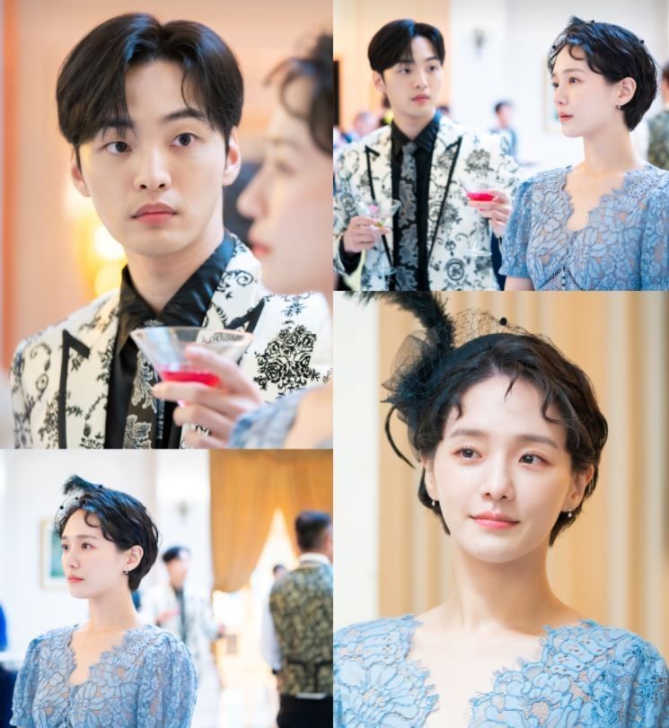 KBS '달리와 감자탕' 김민재, 박규영 향한 ‘현실 하트 뿅’ 눈빛 포착 2021.09.13 (출처:KBS)