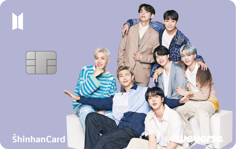 신한카드, 위버스 PLCC 카드 출시 2021.09.14 (출처:신한)