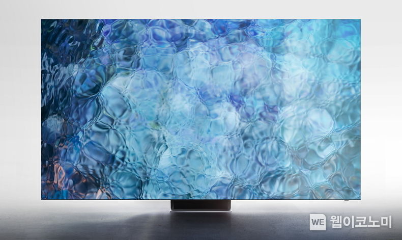 국제 디자인 공모전 'IDEA 2021'에서 은상을 수상한 삼성전자 TV 'Neo QLED 8K' (출처:삼성전자)