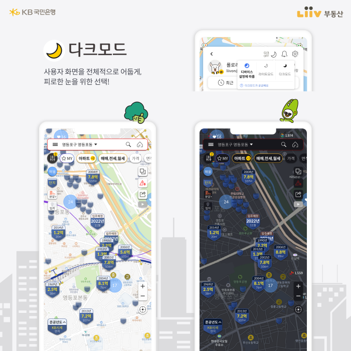 KB국민은행 리브부동산, 앱 다운로드 200만 돌파 이미지 2021.09.28 (출처:KB국민은행)