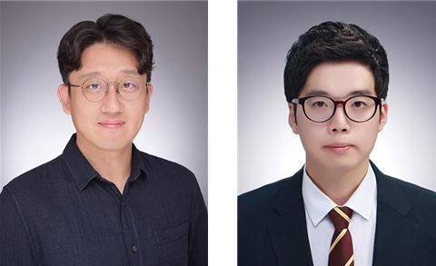 (왼쪽부터) KAIST 기계공학과 김형수 교수, KAIST 기계공학과 박광석 박사과정 학생
