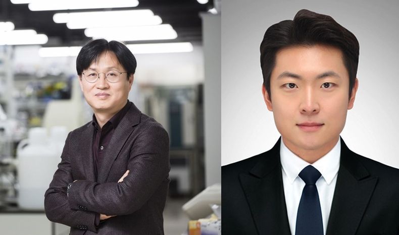 좌측부터 KAIST 의과학대학원 김하일 교수, KAIST 최원근 박사)