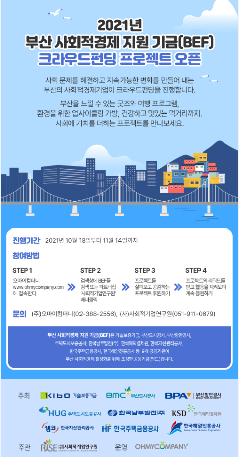 제4기 크라우드 펀딩 웹포스터 2021.10.20 (출처:주택보시보증공사)