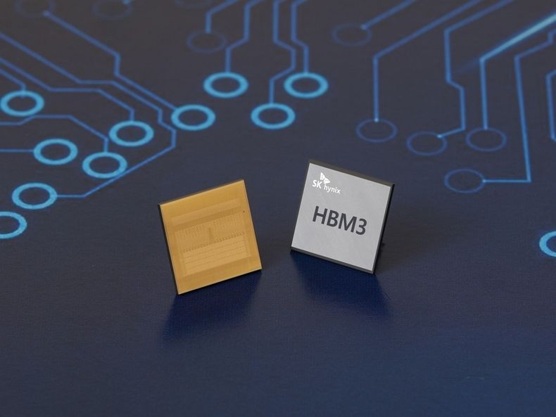 SK하이닉스가 업계 최초로 개발한 HBM3 D램 2021.10.20 (출처:SK하이닉스)