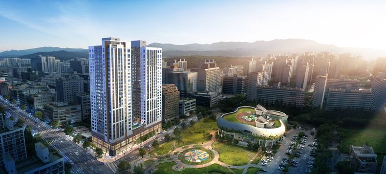 고양 화정 루미니 조감도 2021.10.25 (출처:롯데건설)