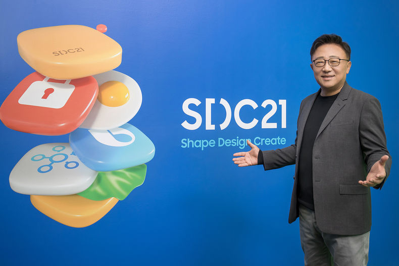 SDC21 고동진 대표이사 사장 2021.10.27 (출처:삼성전자)