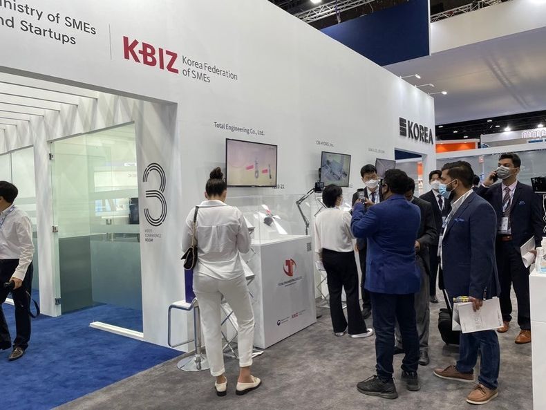 중기중앙회 'UAE 아부다비 석유가스 전시회(ADIPEC)' 참가 2021.11.19 (출처:중소기업중앙회)