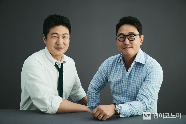 카카오 류영준(사진 왼쪽), 여민수(사진 오른쪽) 공동대표 내정자 21.11.25 (출처 = 카카오)