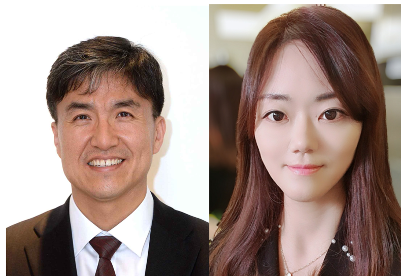 (왼쪽부터) KAIST 바이오및뇌공학과 조광현 교수, KAIST 최새롬 박사과정 2021.11.30 (출처:KAIST)