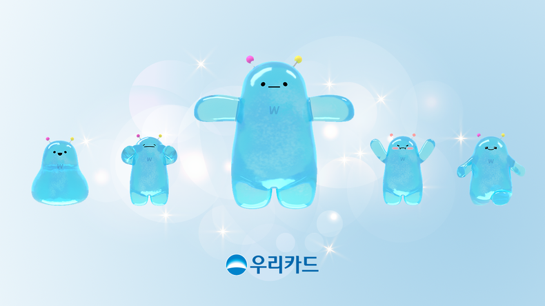 우리카드 디지털 전용 캐릭터 디니 이미지 2021.12.01 (출처:우리카드)