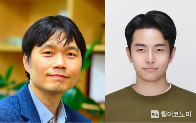 (왼쪽부터)POSTECH 환경공학과 국종성 교수, 박사과정 오지훈 씨 2021.12.20 (출처:POSTECH)