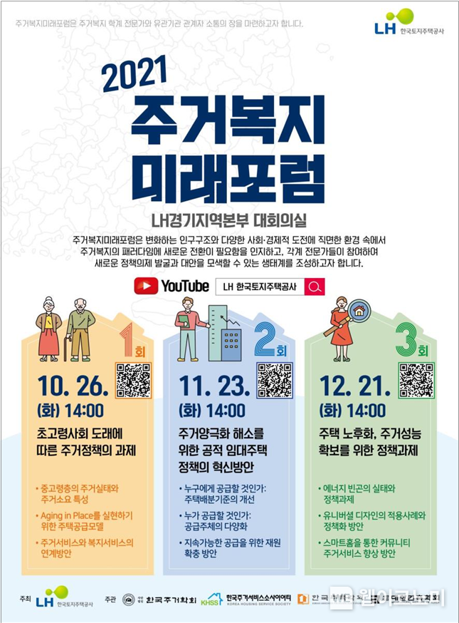 주거복지 미래포럼 포스터 2021.12.21 (출처:LH)