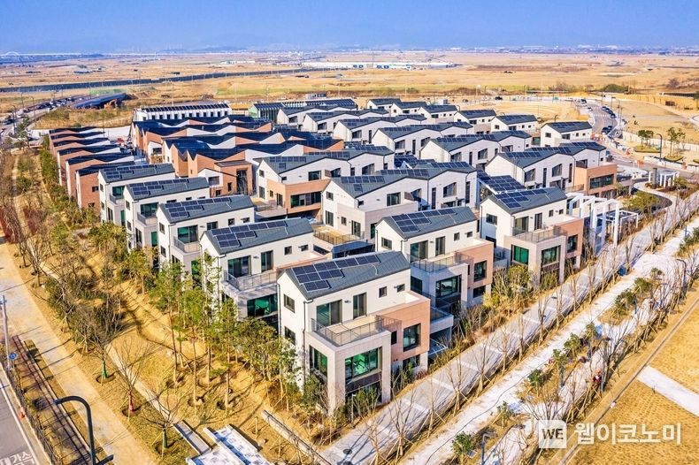 부산 강서구에 위치한 스마트빌리지 전경 2021.12.27 (출처:삼성)