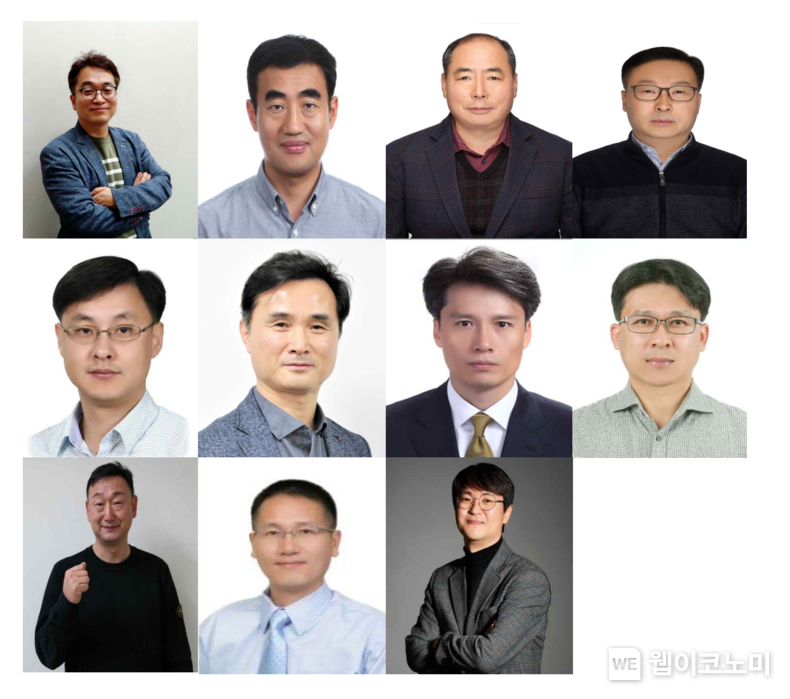 (첫 번째 줄 왼쪽부터) 삼성전자 이원기 명장,삼성전자 오창진 명장,삼성전자 민형기 명장,삼성전자 권성수 명장,(두 번째 줄 왼쪽부터)삼성전자 이광호 명장, 삼성전자 홍진석 명장, 삼성전자 김효섭 명장, 삼성전자 조용환 명장,(세 번째 줄 왼쪽부터)삼성디스플레이 정인규 명장, 삼성SDI 박형수 명장, 삼성전기 함동수 명장.