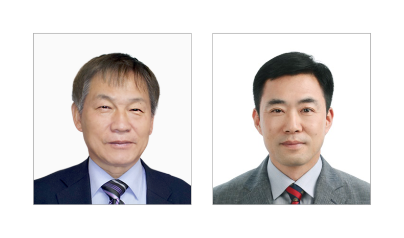 「R&D 조직의 인재경영」의 저자, 충남대 한인수 교수와 ETRI 노풍두 박사 2022.01.18 (출처: 한국전자통신연구원)