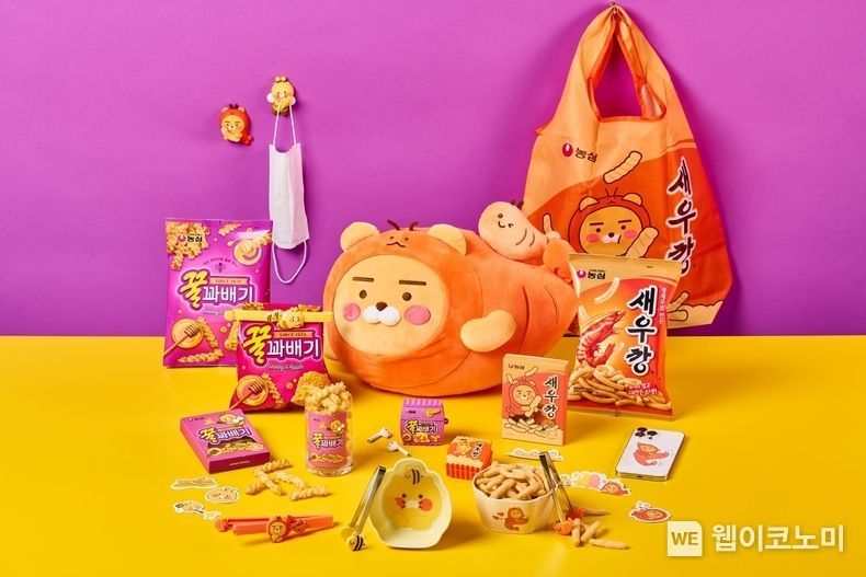 농심 카카오프렌즈 컬래버레이션 2022.01.20 (출처: 농심)