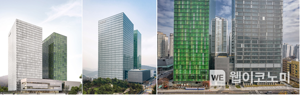 네이버 제2사옥 외관 2022.01.21 (출처: 네이버)