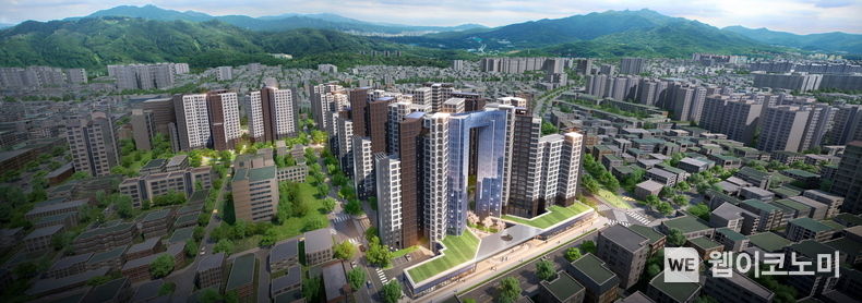 방배6구역 재건축 조감도 (출처: 삼성물산)