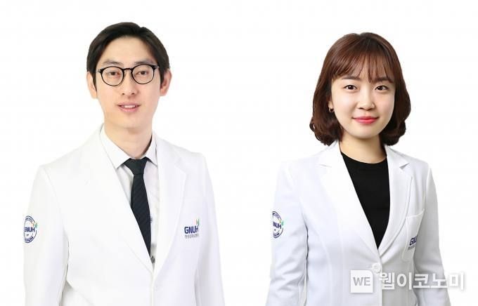 경상국립대병원 유준일(왼쪽), 전영진 교수 (사진=경상국립대병원)