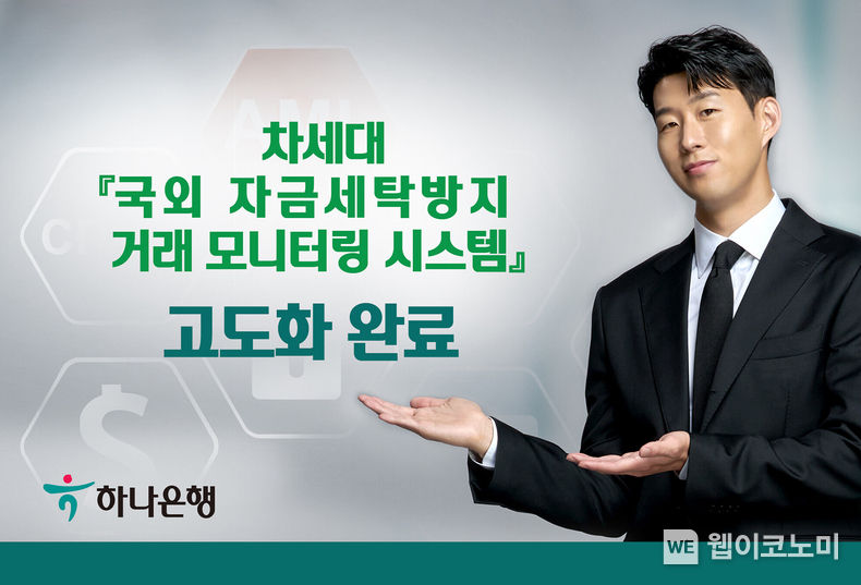 하나은행, 차세대 『국외 자금세탁방지 거래 모니터링 시스템』고도화 완료 2022.04.01 (출처: 하나은행)