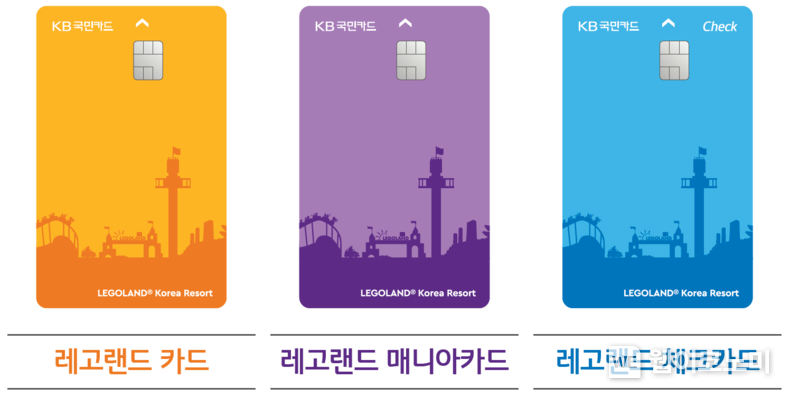 KB국민카드, 레고랜드카드 출시 및 그랜드 오픈 이벤트 실시 2022.04.12 (출처: KB국민카드)