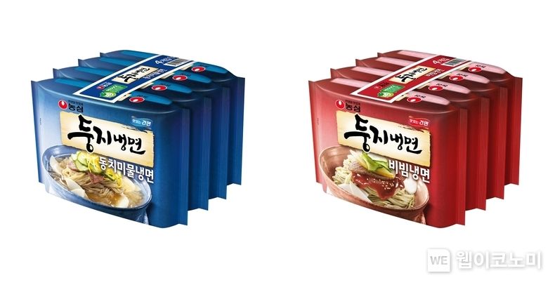 농심, 생생우동에 이어 둥지냉면도 포장지 줄인다. 2022.04.13 (출처: 농심)
