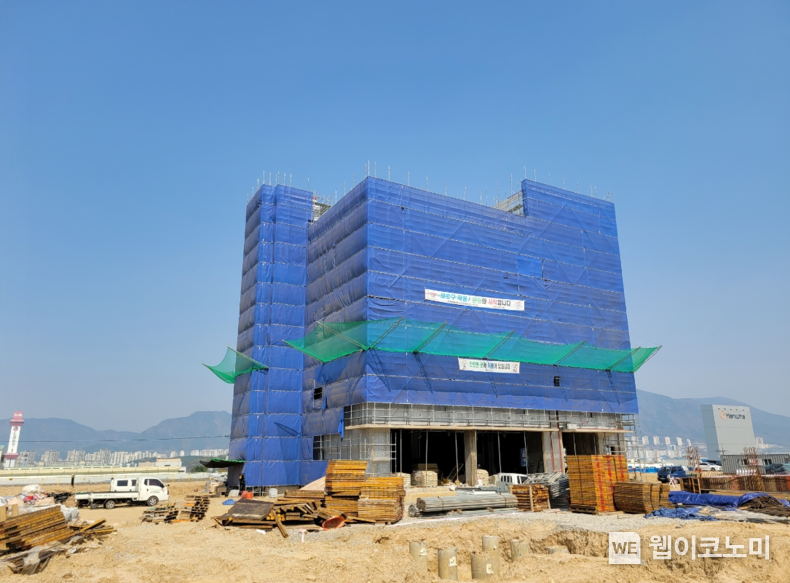 창원국가산업단지 확장사업 현장.(사진=창원시)