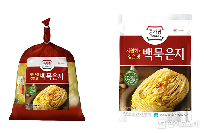 대상㈜ 종가집, 시원하고 깊은 맛 일품인 저온숙성 ’백묵은지’ 출시 2022.04.25 (출처: 대상)