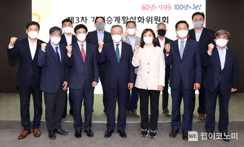 5.11일(수) 여의도 중기중앙회에서 제3차 「기업승계 활성화위원회」를 개최 2022.05.13 (출처 : 중소기업중앙회)