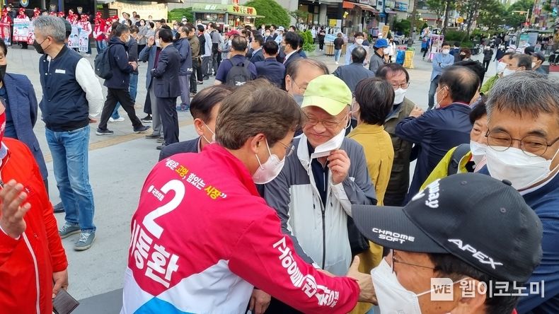 이동환 “고양 성공시대, 시민 행복시대” 출정식 2022.05.19 (출처: 이동환 후보 사무실)