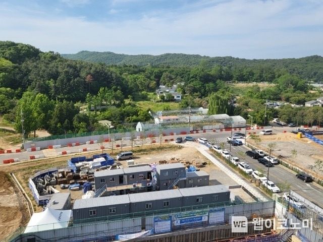 성남금토 공공주택지구 현 장모습(2020년 CM발주현장) 2022.05.25 (출처 : LH)