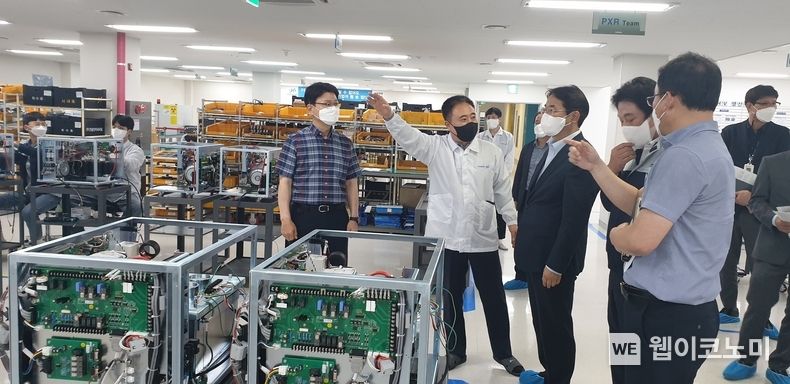 기업을 방문한 이동환 당선인 2022.06.08 