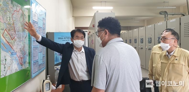 이동환 당선인, 고양시 호우 취약현장 ‘발걸음’ 2022.06.30 (출처:이진실 부대변인)