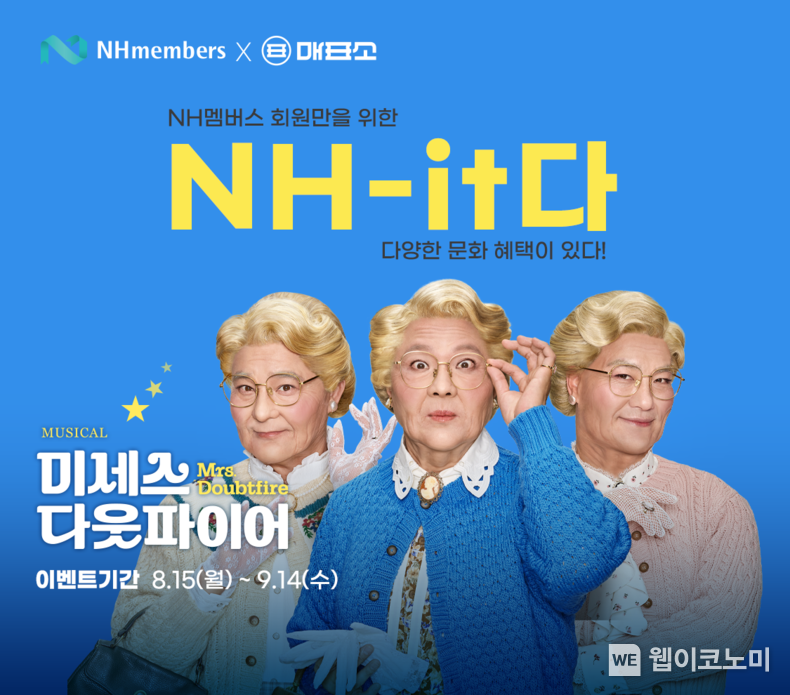 NH멤버스 회원 대상 「NH-it다」이 벤트 실시 2022.08.15 (출처: NH농협은행)