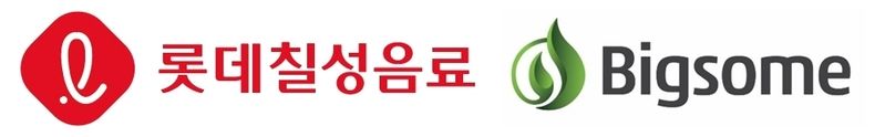 롯데칠성음료 빅썸 인수 로고
