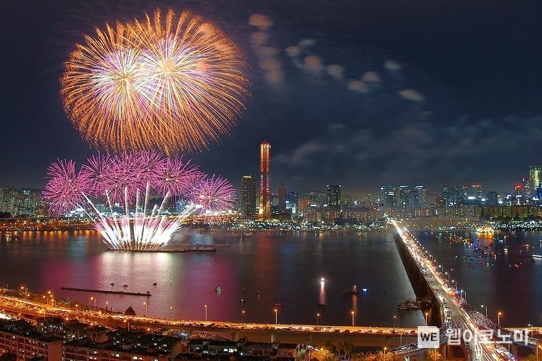 한화와 함께하는 서울세계불꽃축제 3년만 개최 2022.09.19 (자료사진: 한화)
