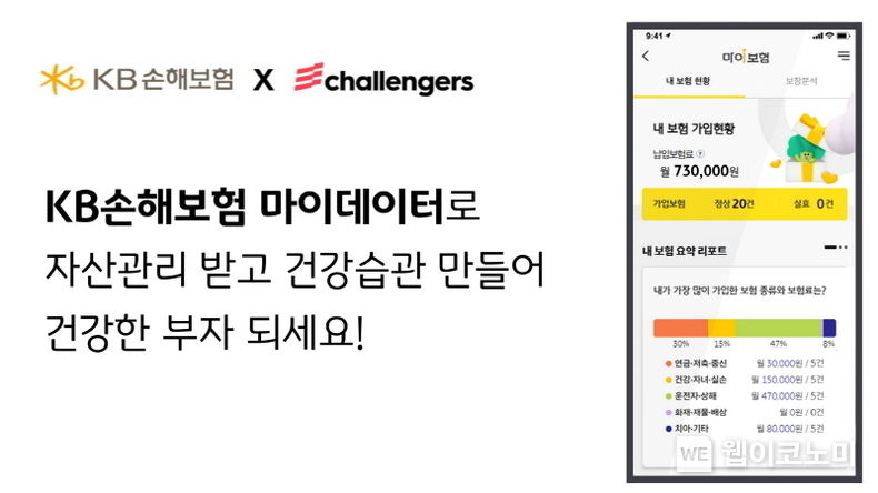KB손해보험, '마이데이터 서비스 체험' 목표달성 챌린지 진행 2022.10.07 (출처:KB손해보험)