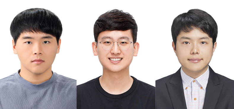 신기정 교수 연구팀 - 사진 왼쪽부터 이건 석박통합과정, 유재민 박사, 신기정 교수. 2022.11.01 (출처:KAIST)