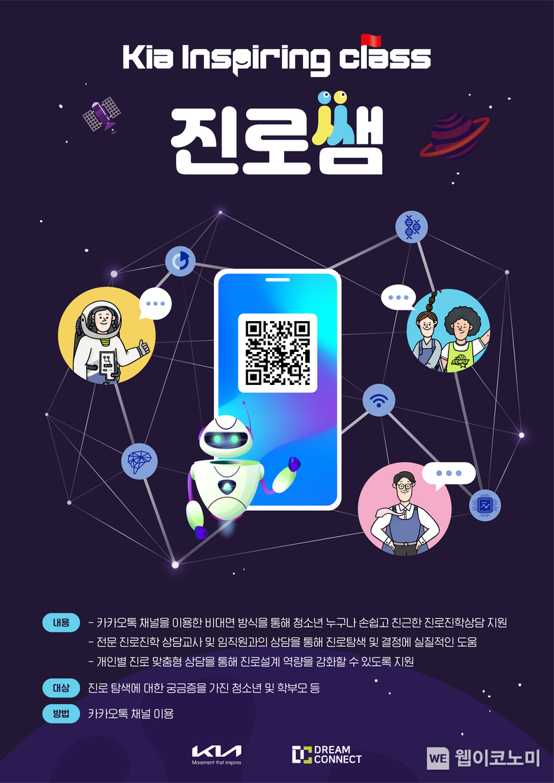 기아, 청소년 진로 상담 프로그램 '진로쌤' 선보여 2022.11.02 (출처: 현대차·기아 커뮤니케이션센터)