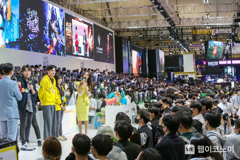 11월19일 넷마블관 현장사진 (출처: 넷마블)