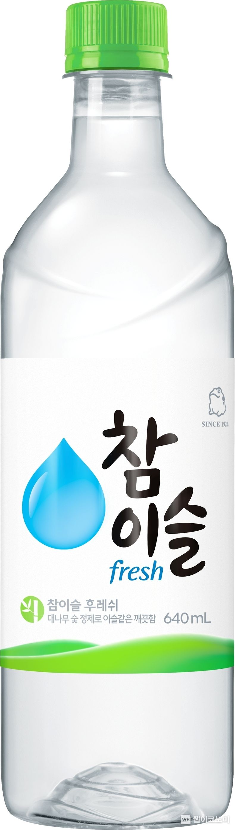 참이슬 640mL 페트 이미지 2022.11.21 (출처:하이트진로)