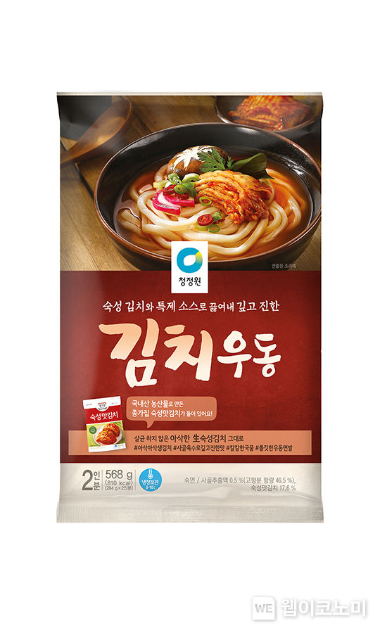 대상㈜ 청정원 김치우동 2022.12.01 (출처:대상(주))